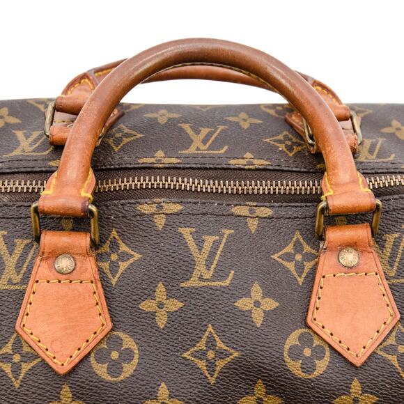 Authentic Vintage 1988 Louis Vuitton Monogram Canvas Speedy 40 - Picture 8 of 16